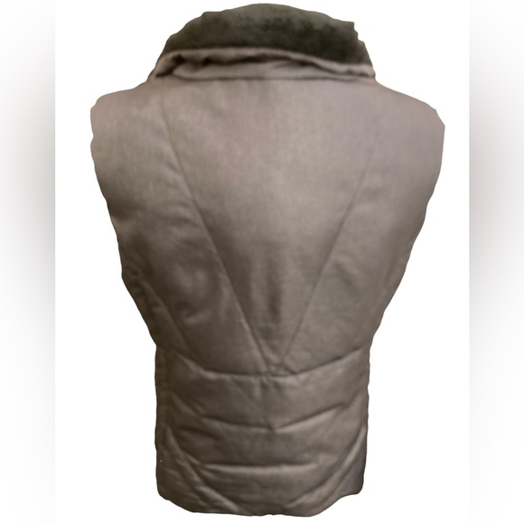 Puffer Vest Jacket Snow Ski Wear by Champion Large Gray & Black EUC - Picture 6 of 15
